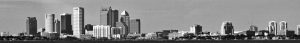 City of Tampa Downtown Skyline